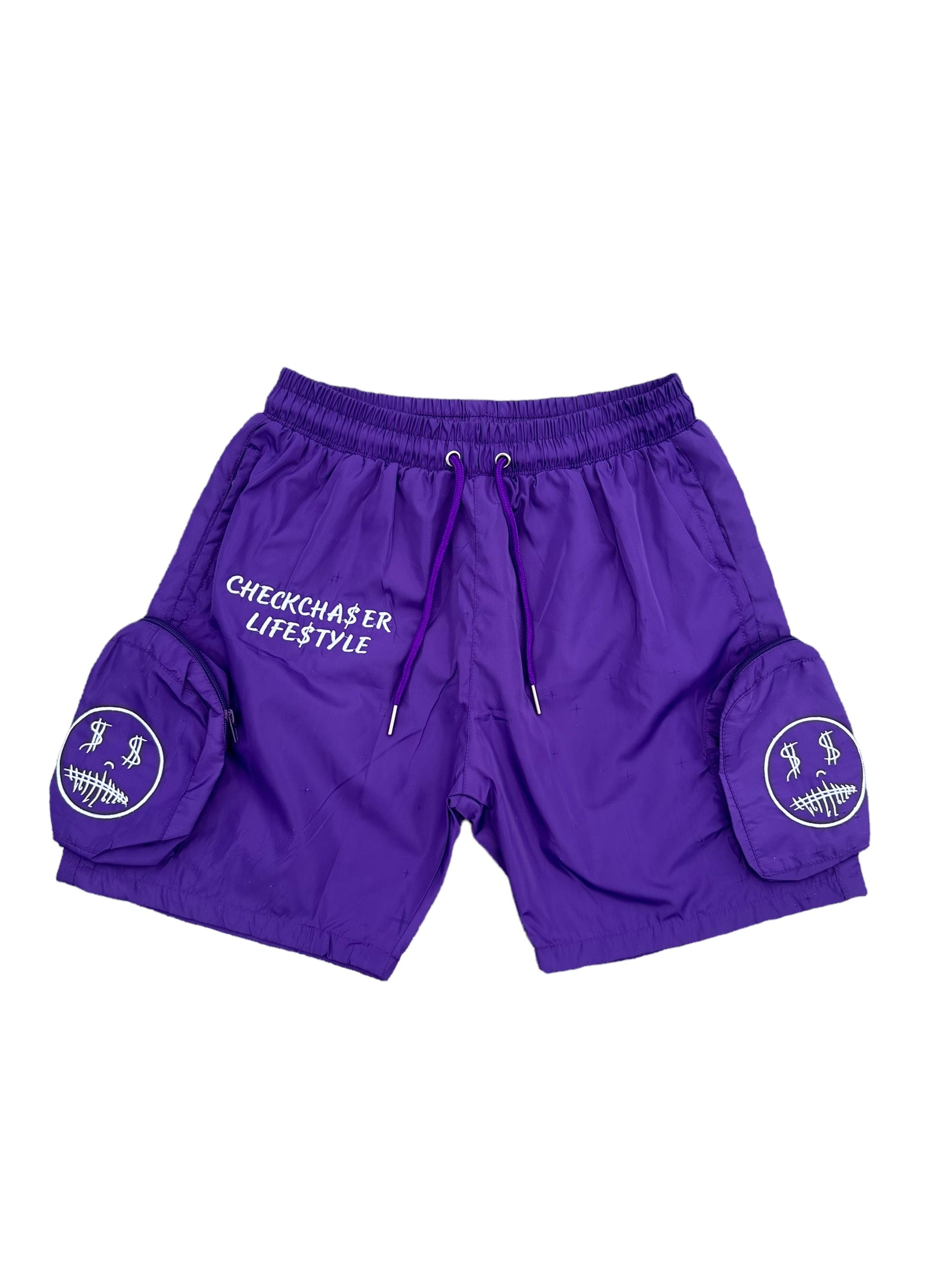 WINDBREAKER CARGO SHORTS