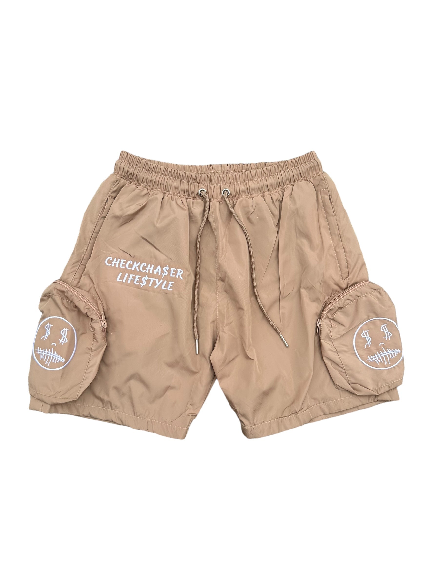 WINDBREAKER CARGO SHORTS