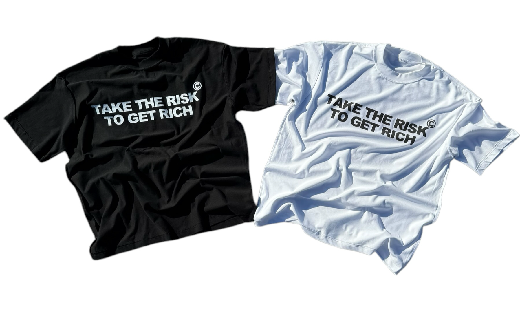 TAKE THE RISK QUOTED TEE