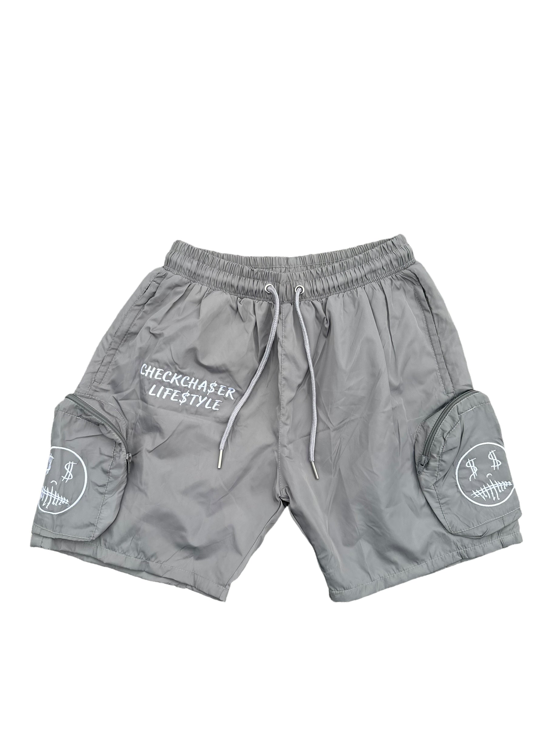 WINDBREAKER CARGO SHORTS