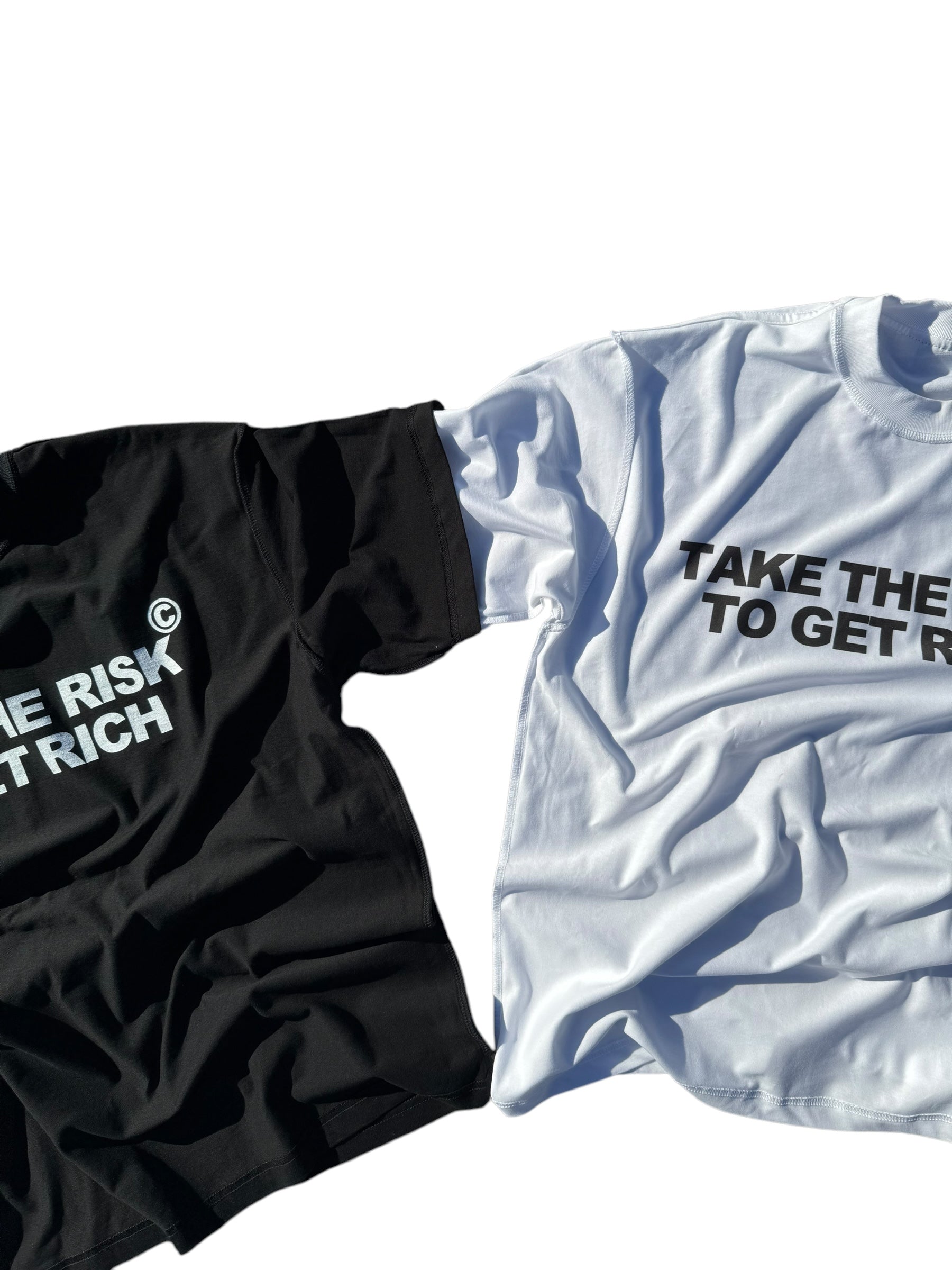 TAKE THE RISK QUOTED TEE