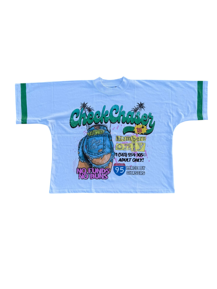 OVERSIZED NO FUNDS NO BUNS TSHIRT – CheckChaserLifestyle